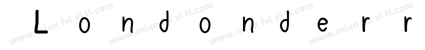 Londonderry Air NF字体转换